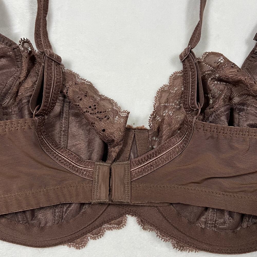 Panache| Womens brown intimate underwire balconette lace bra - Picture 8 of 13